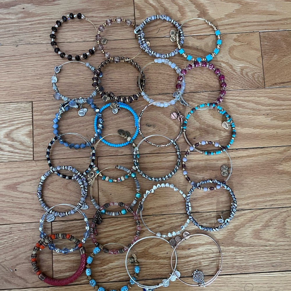 25 Alex and Ani Bracelets